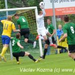 Písečtí fotbalisté si zkomplikovali cestu za záchranou