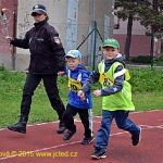 Polisiáda prověřila sportovní dovednosti předškoláků