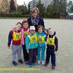 Polisiáda prověřila sportovní dovednosti předškoláků
