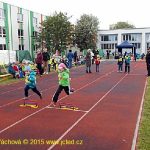 Polisiáda prověřila sportovní dovednosti předškoláků
