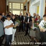 Na gymnáziu odhalili pamětní desku generála Karla Mareše