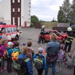 Hasičskou práci si zblízka mohly prohlédnout děti v Milevsku i Písku