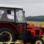 Ani déšť neodradil příznivce Zetorů v Záboří u Protivína