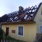 V Dešné u Dačic někdo úmyslně zapálil hospodářský dům