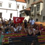 Malý půlhodinový taneční festival zavítal do Strakonic