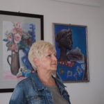 Výtvarnice Alžběta Vlášková vystavuje v Bavorově