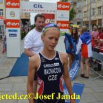 Triatlon: Machačová vybojovala na Evropském poháru juniorů v Táboře zlato