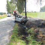 Další oběť na jihočeských silnicích. Žena nepřežila náraz do stromu na Budějovicku