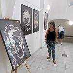 V táborské galerii se představil autor komiksu Alois Nebel
