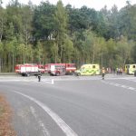 Sedm zraněných a dvě sražená auta. Hasiči zasahovali u Temelína