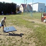 Děti v Malšicích si užily sportovní odpoledne