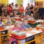 Hejtman přijel na první školní den jihočeského miminka roku 2009