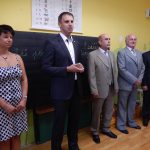 Hejtman přijel na první školní den jihočeského miminka roku 2009