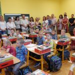 Hejtman přijel na první školní den jihočeského miminka roku 2009