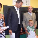 Hejtman přijel na první školní den jihočeského miminka roku 2009