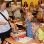 Hejtman přijel na první školní den jihočeského miminka roku 2009