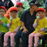Nedonošené děti měly o víkendu setkání v parku před budějovickou nemocnicí