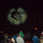 Táborská setkání začala. V pátek byl k vidění videomapping, v sobotu ohňostroj