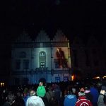 Táborská setkání začala. V pátek byl k vidění videomapping, v sobotu ohňostroj
