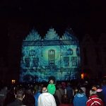 Táborská setkání začala. V pátek byl k vidění videomapping, v sobotu ohňostroj