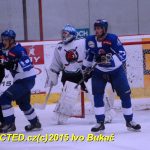 Krajská hokejová liga: Krumlov přehrál Tábor B. Čtyři branky Radka Pechánka nestačily