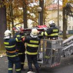 Strakoničtí hasiči evakuovali v úterý z nemocnice dětské pacienty