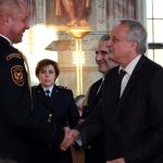Jihočeští hasiči dostali vyznamenání v pražské Tróji