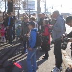 Na padlé i žijící vojáky se vzpomínalo na Husově třídě