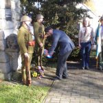Na padlé i žijící vojáky se vzpomínalo na Husově třídě