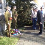 Na padlé i žijící vojáky se vzpomínalo na Husově třídě