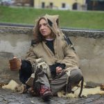 Na svatého Martina čekaly v Písku stovky lidí. I v dešti