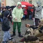 Na svatého Martina čekaly v Písku stovky lidí. I v dešti