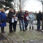Na svatého Martina čekaly v Písku stovky lidí. I v dešti