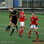 Větrné derby rozhodl bernartický útočník Rakovan