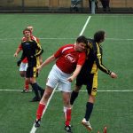 Větrné derby rozhodl bernartický útočník Rakovan