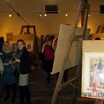 Obrazárnu ve Špejcharu zdobí akty i betlémy
