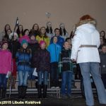 Česko zpívalo koledy. Milevsko se zapojilo také
