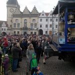 Mobilní zvonohra přilákala na táborské náměstí stovky lidí