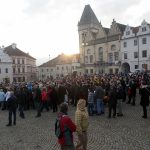 Mobilní zvonohra přilákala na táborské náměstí stovky lidí