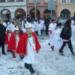 Malí koledníci Tříkrálové sbírky se v Budějovicích vydali do ulic