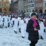 Malí koledníci Tříkrálové sbírky se v Budějovicích vydali do ulic