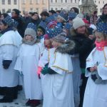 Malí koledníci Tříkrálové sbírky se v Budějovicích vydali do ulic
