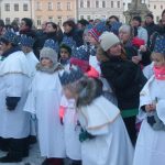 Malí koledníci Tříkrálové sbírky se v Budějovicích vydali do ulic