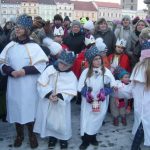 Malí koledníci Tříkrálové sbírky se v Budějovicích vydali do ulic