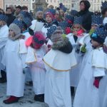 Malí koledníci Tříkrálové sbírky se v Budějovicích vydali do ulic