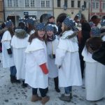 Malí koledníci Tříkrálové sbírky se v Budějovicích vydali do ulic