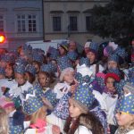 Malí koledníci Tříkrálové sbírky se v Budějovicích vydali do ulic