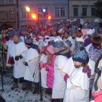 Malí koledníci Tříkrálové sbírky se v Budějovicích vydali do ulic