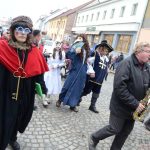 Protivín patřil maškarnímu průvodu