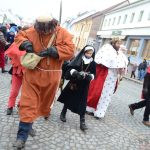 Protivín patřil maškarnímu průvodu